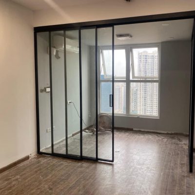 Cửa Lùa Slim Không Ray Dưới